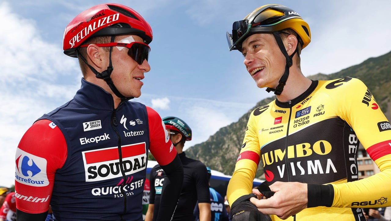 Itzulia 2024: Evenepoel y Vingegaard aceleran y Enric Mas se queda fuera