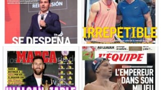 El último baile de Nadal y Alcaraz, Lo Celso KO, problemas para Del Nido Carrasco, menos sanción para el Atlético...así vienen las portadas del 18 de octubre