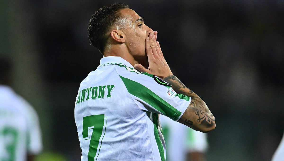 Revelador mensaje de Antony en plena negociación para volver al Betis