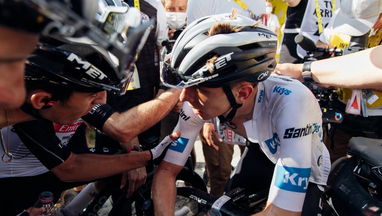 "Pogacar parecía enfermo"