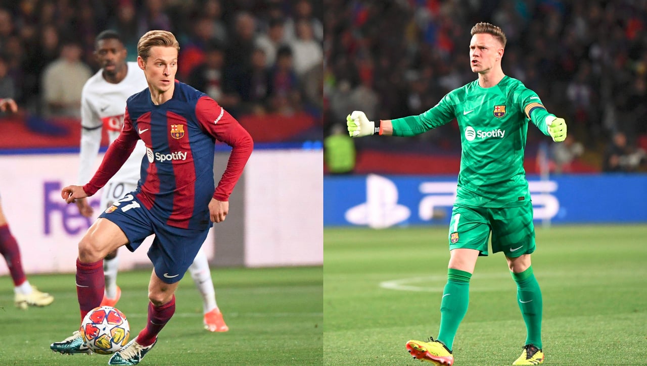 De Jong y Ter Stegen coinciden en el problema del Barcelona