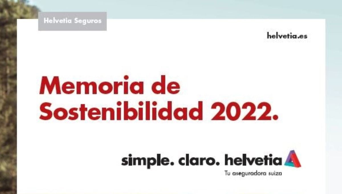 Helvetia Seguros presenta su Memoria de Sostenibilidad 2022