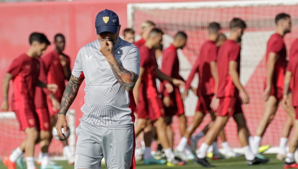 Sampaoli analiza los nombres propios del Sevilla y es pesimista con Marcao y Tecatito 