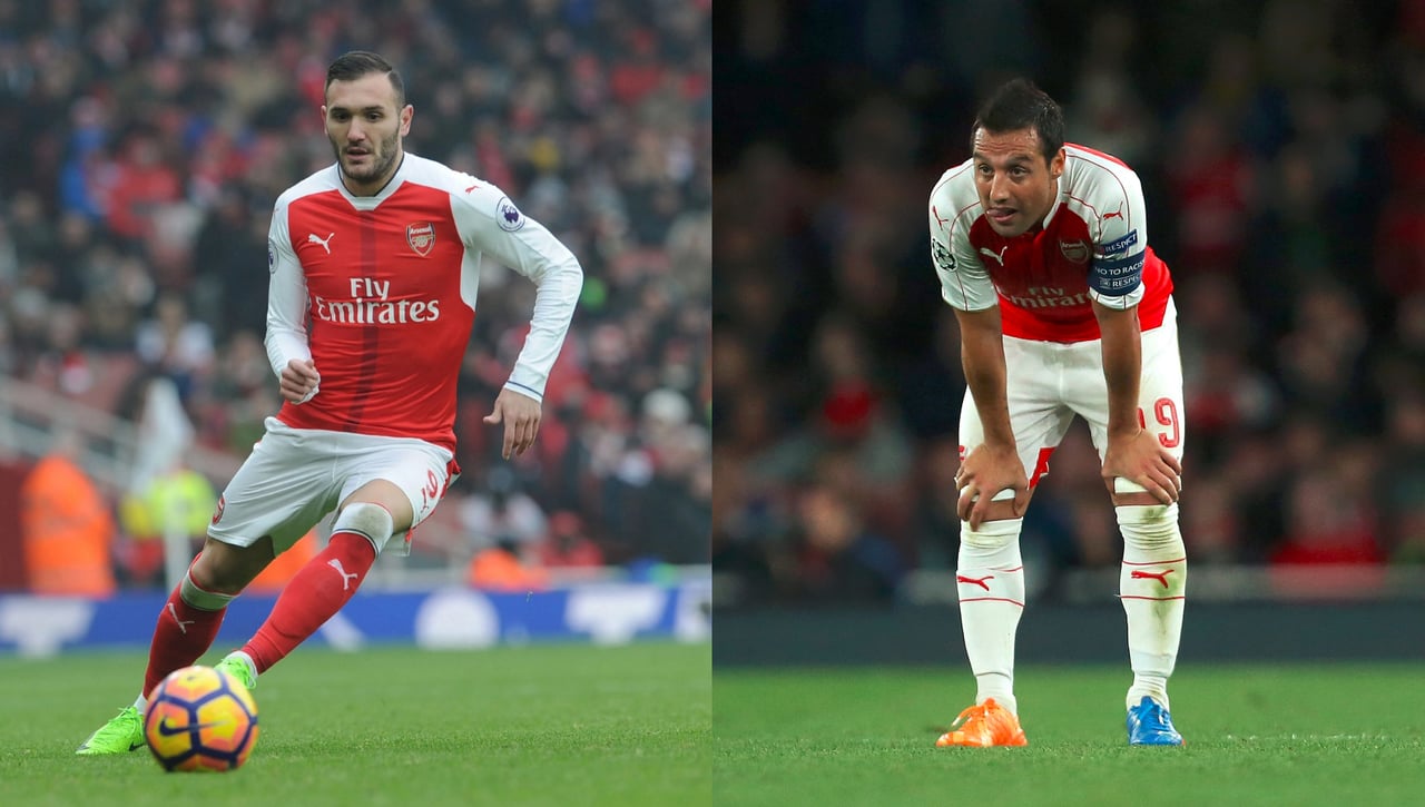 La imagen viral de Lucas Pérez y Santi Cazorla