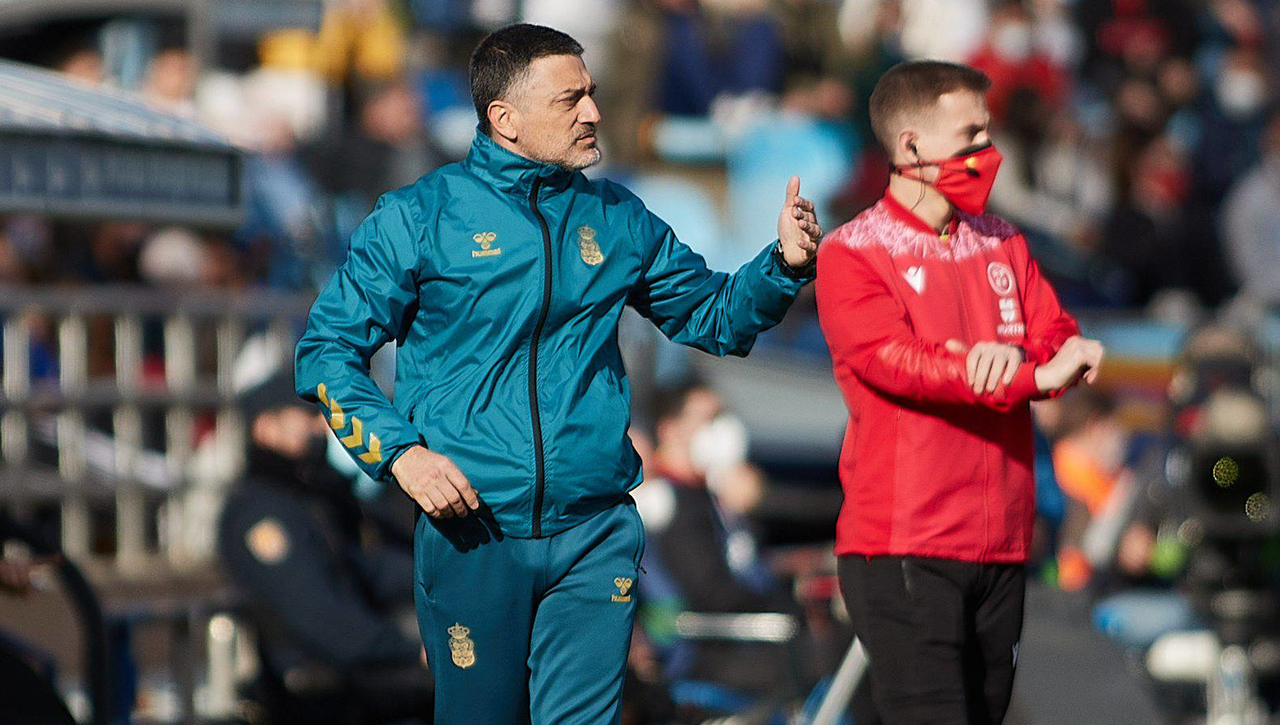 Las Palmas de García Pimienta: "Era el sitio ideal con los jugadores idóneos"