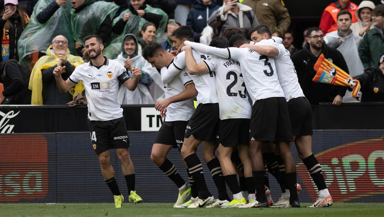Valencia 1-0 Getafe: Mascletá para soñar con Europa