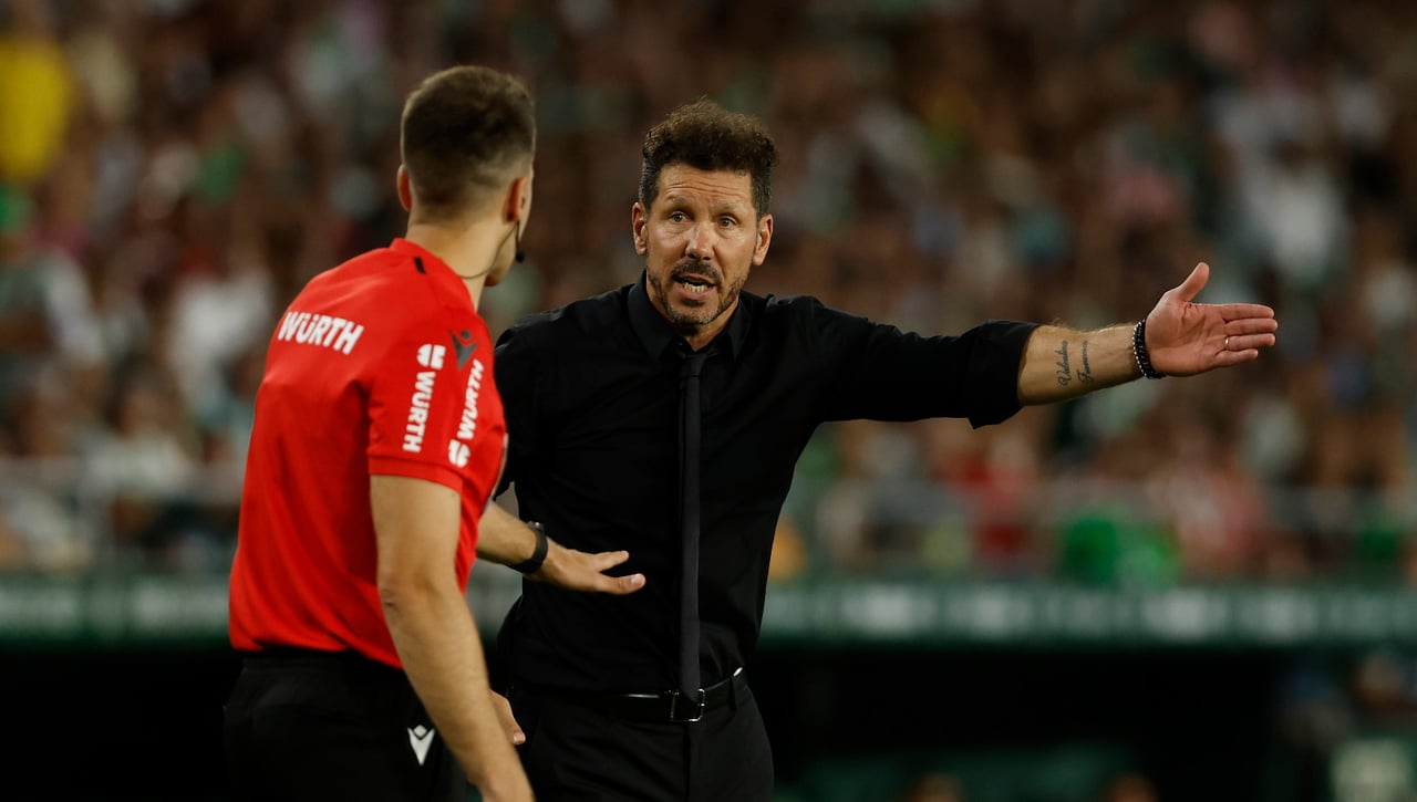 Simeone no se muerde la lengua tras la mala imagen del Atlético de Madrid