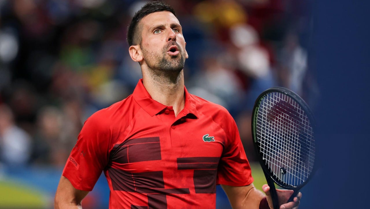 Novak Djokovic saca el martillo y rompe el sueño de una promesa