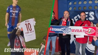 José Antonio Reyes vuelve a ser el protagonista de un emotivo homenaje antes del Extremadura-Sevilla