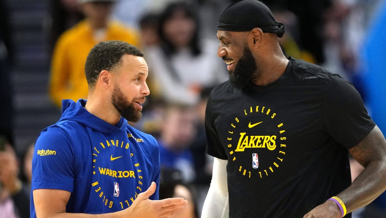 LeBron James y Stephen Curry se ponen de acuerdo