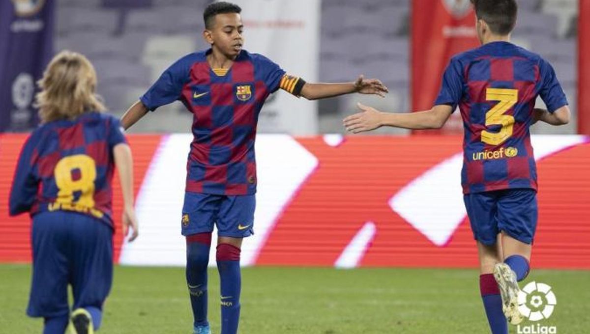Así dan forma el Barça y Xavi a Lamine Yamal, el 'nuevo Messi' que ya brilla con 15 años
