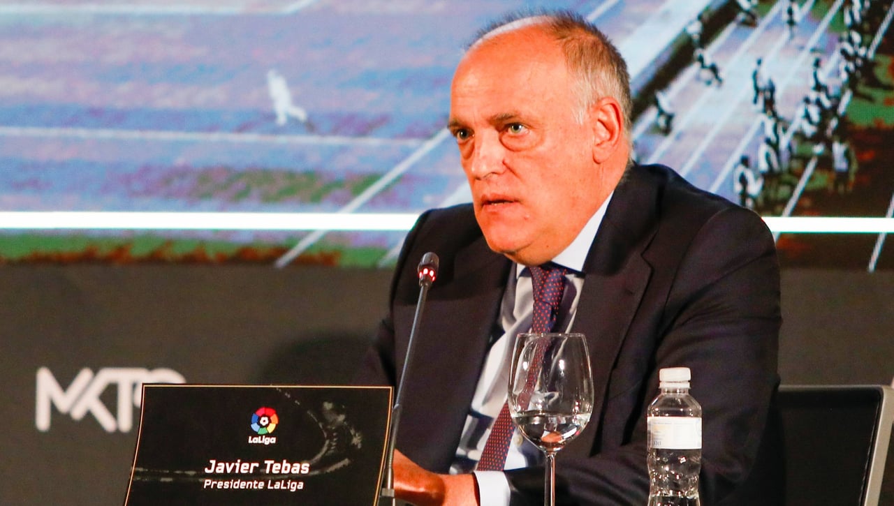 Tebas explica la fórmula para que el Barça traiga a Messi