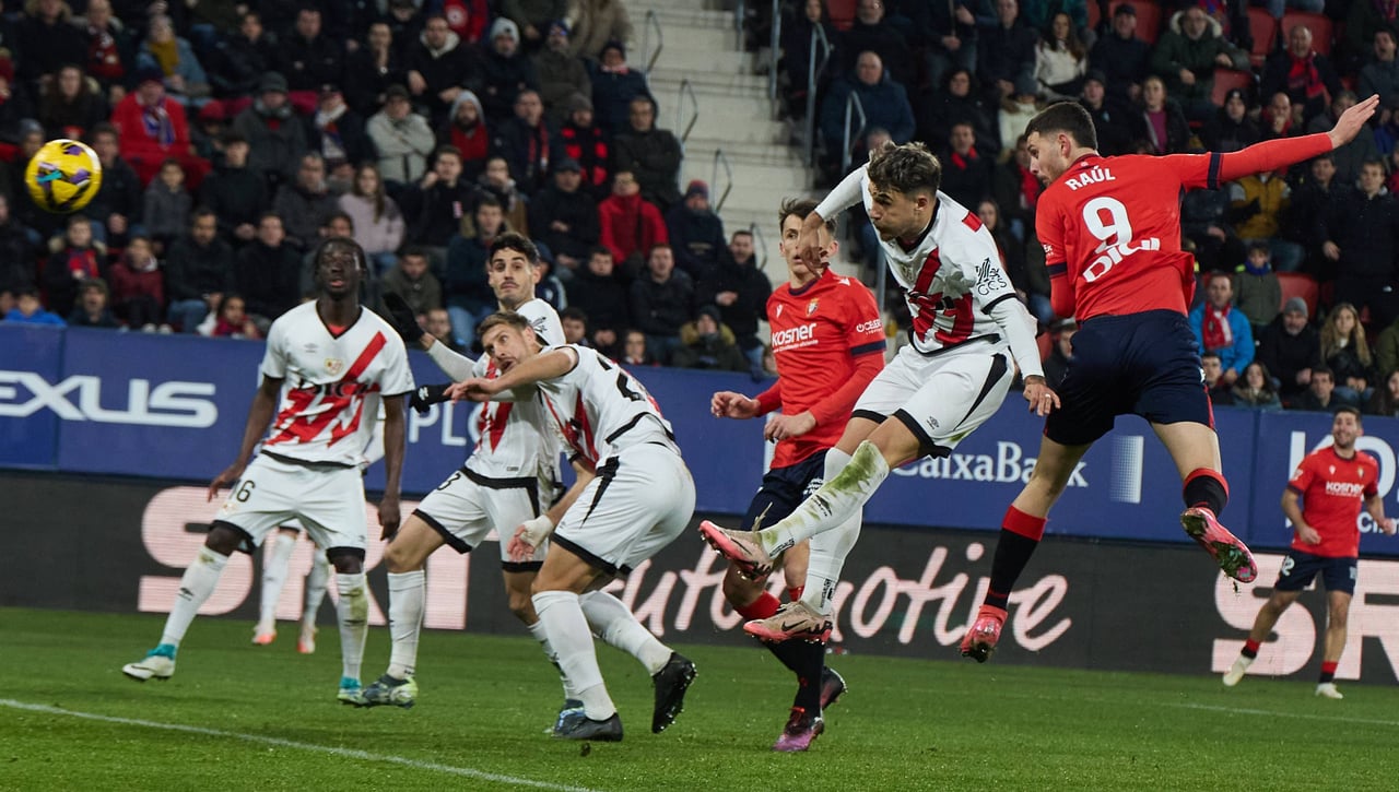 Osasuna 1–1 Rayo Vallecano: Tablas gélidas que no sirven para mucho