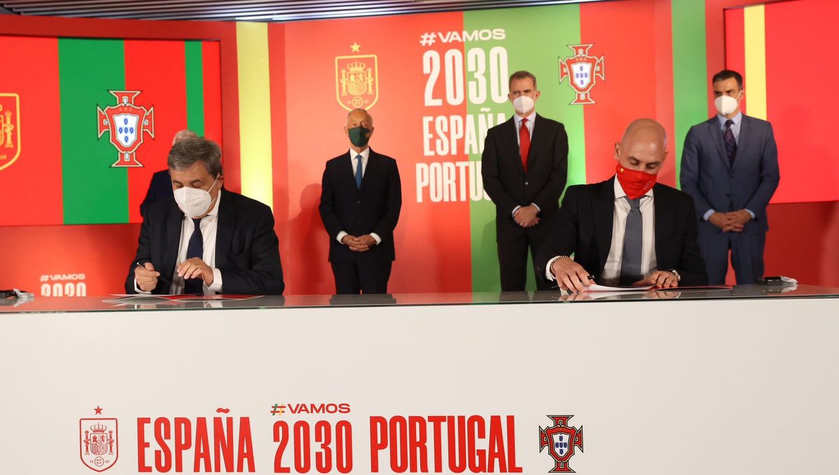 Reunión para quitarle el Mundial 2030 a España