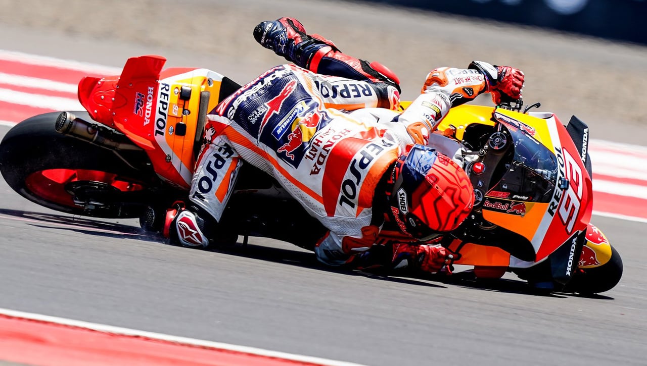 Decisión drástica de Marc Márquez tras su caída en Indonesia  