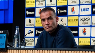 Sergio Francisco desvela el plan con Kubo y Umar Sadiq y da la clave del derbi vasco: "Corazón y fútbol"