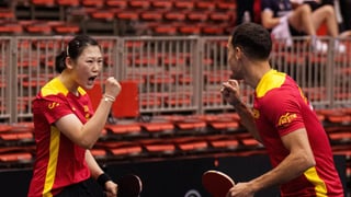La pareja de oro hace historia para el tenis de mesa español  