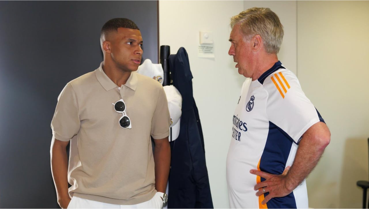 Ancelotti manda un primer mensaje a Mbappé