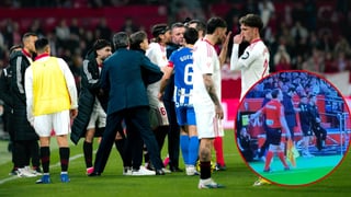 Las imágenes previas a la expulsión de Almeyda dan la razón al técnico del Sevilla FC y cuestionan el acta arbitral de Iosu Galech  