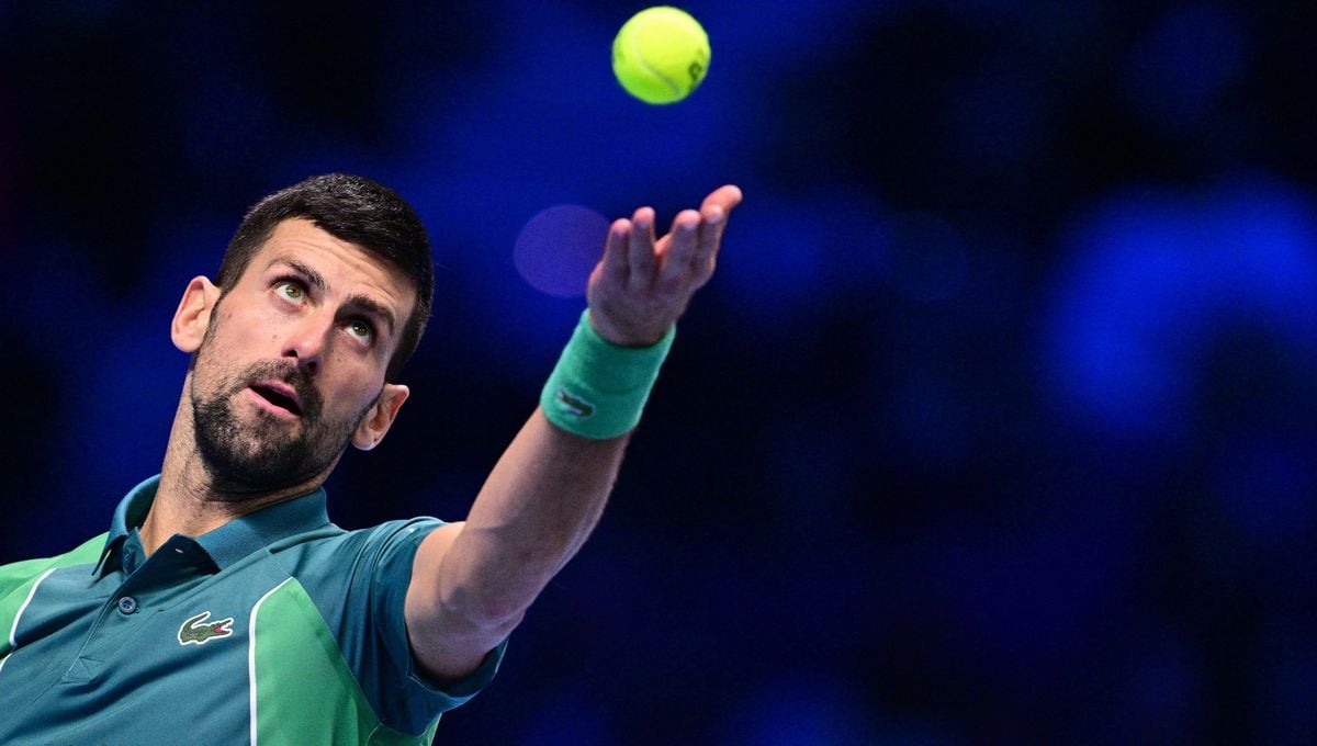 Djokovic lo vuelve a hacer en las ATP Finals 2023