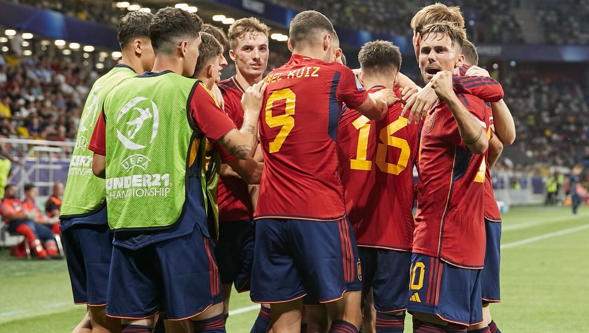 Rumanía 0-3 España: Rodri guía a la Selección en su debut en el Europeo Sub-21