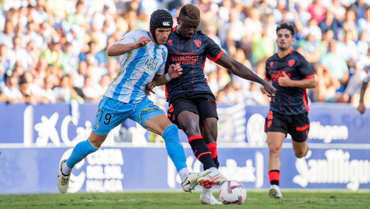 Las opciones de ascenso del Huesca pasan por las botas de Patrick Soko
