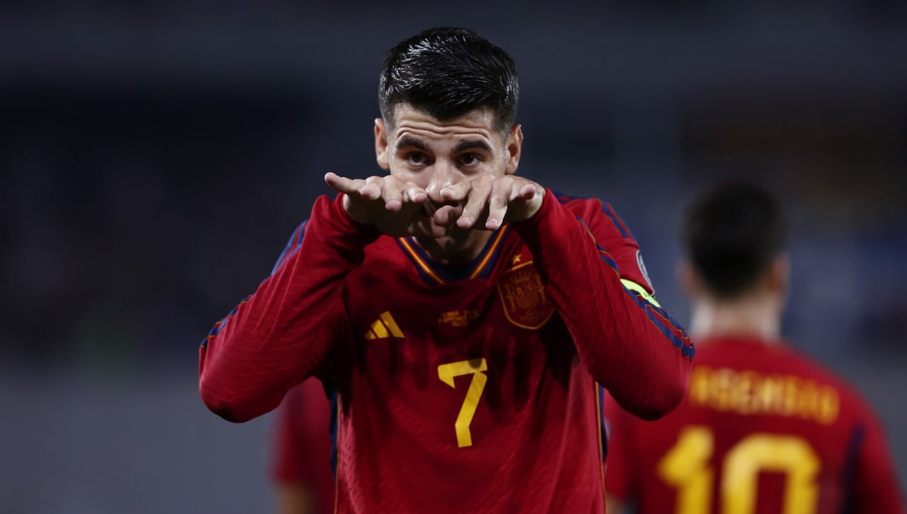 Morata, al nivel de Mbappé y mejor que Messi y Cristiano Ronaldo