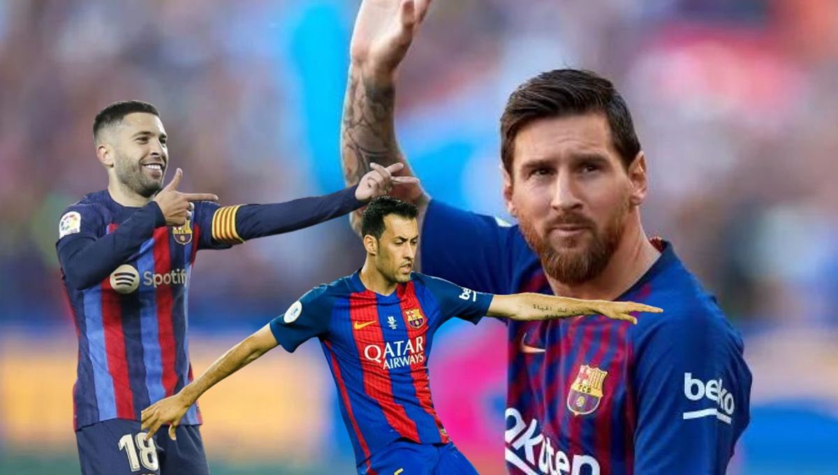 Messi y Busquets juntos en Arabia Saudí con Jordi Alba a punto