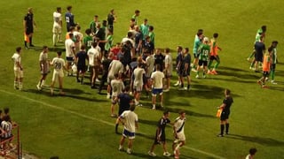 Violento desenlace en la visita del Betis Deportivo al Recreativo de Huelva