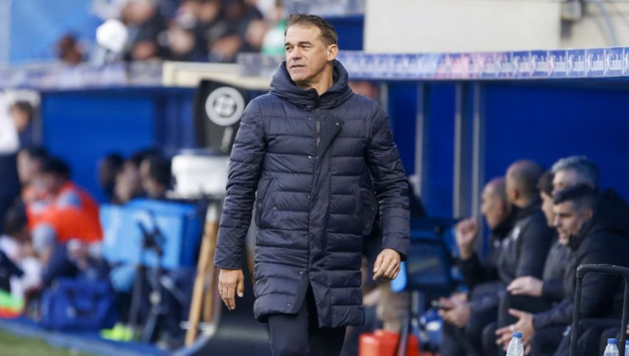 Luis García Plaza avisa a sus jugadores: "Habrá que menear el árbol"