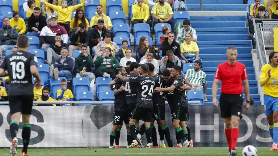 Las Palmas 2-2 Betis: Dice 'sí' a una ruleta rusa que deja vivos a todos     