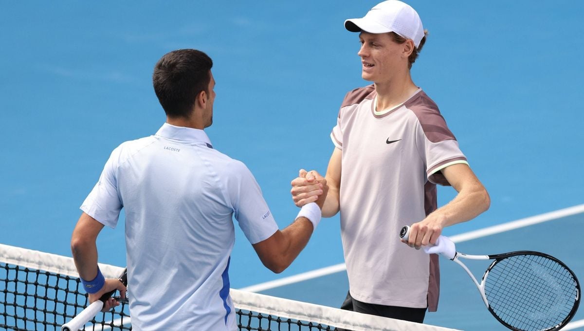 Sinner explica el sorprendente problema de Djokovic en el Open de Australia