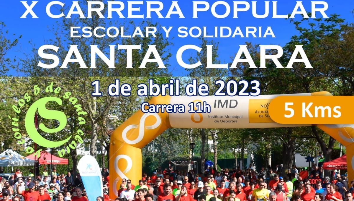 El Ayuntamiento, con la X Carrera Popular, Escolar y Solidaria de Santa Clara