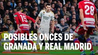 Alineaciones Granada - Real Madrid: Alineación posible de Granada CF y Real Madrid en la jornada 35ª de LaLiga EA Sports