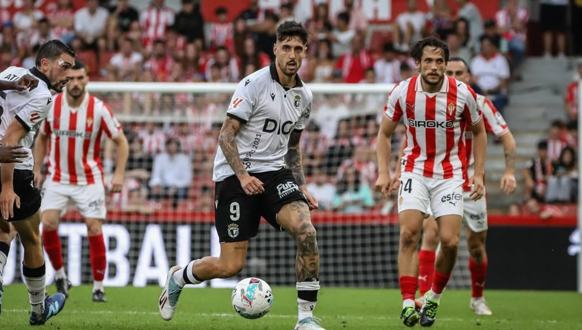 Fer Niño se cuela en la historia del Burgos