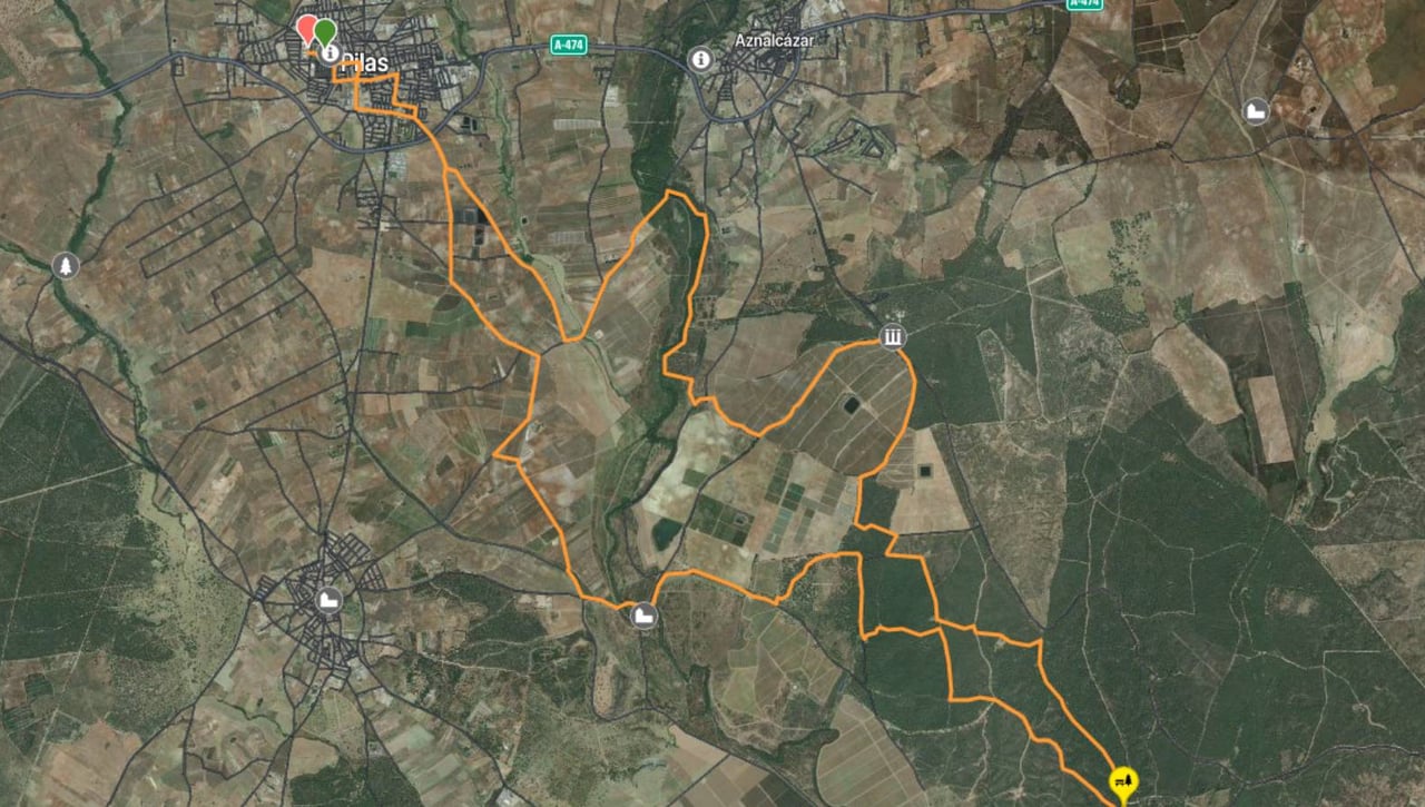 Pilas aguarda la llegada de una marcha popular