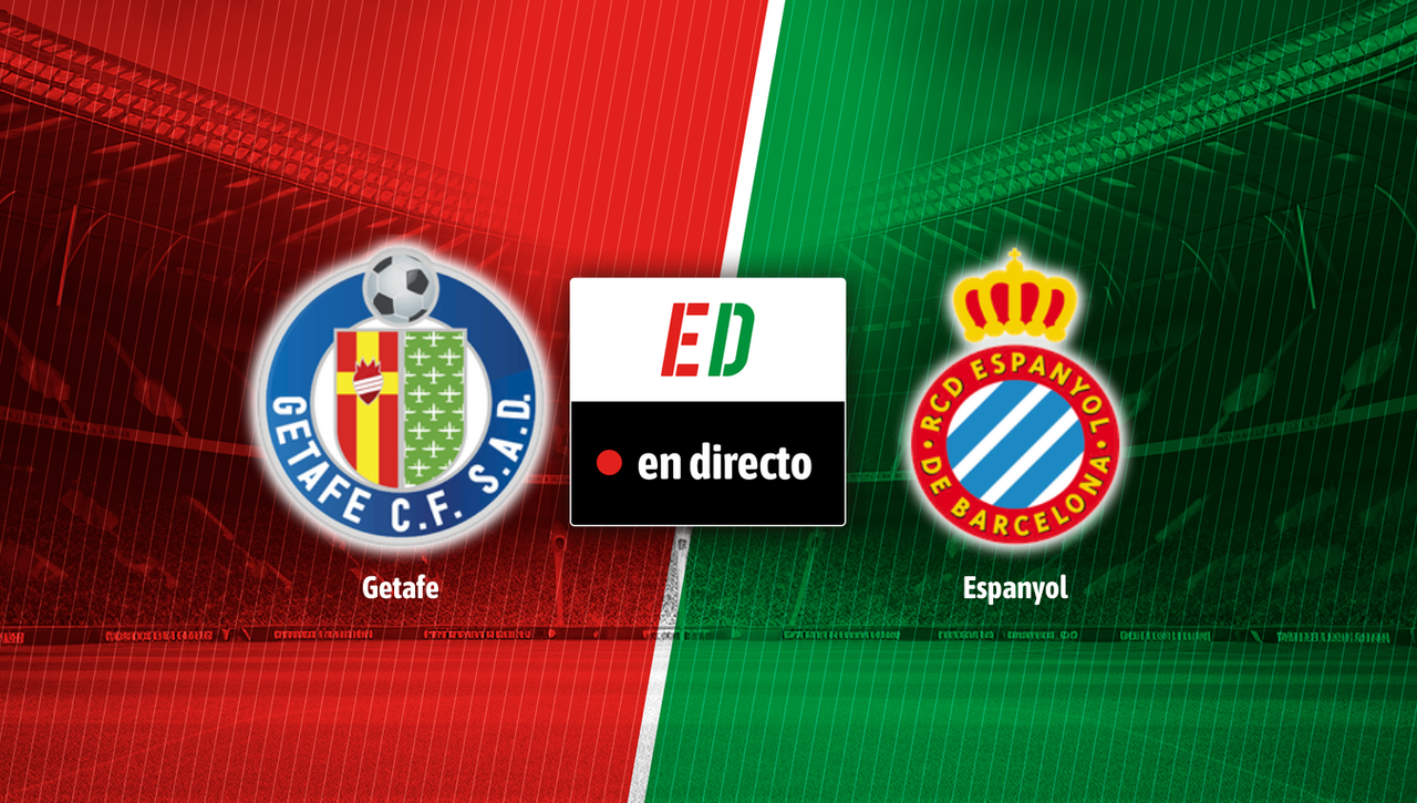 Getafe - Espanyol en directo: resultado del partido de hoy de LaLiga