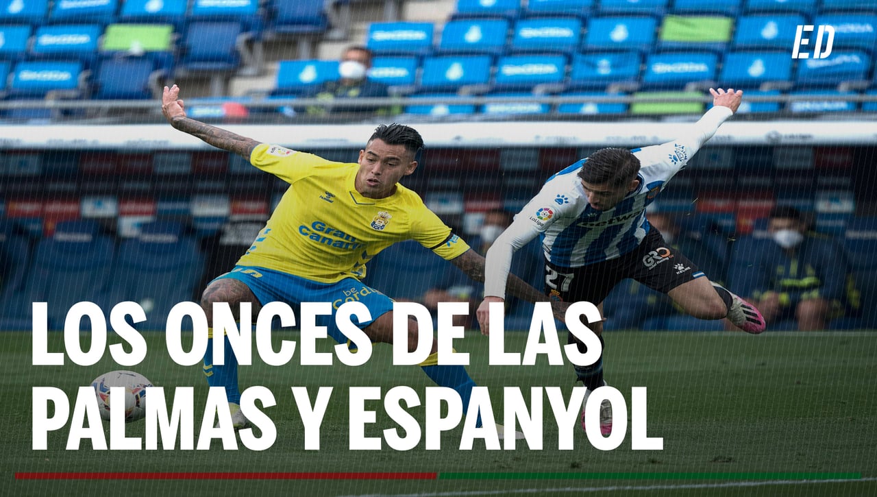 Alineaciones Las Palmas - Espanyol: Alineación de Las Palmas y Espanyol en la jornada 18 de LaLiga