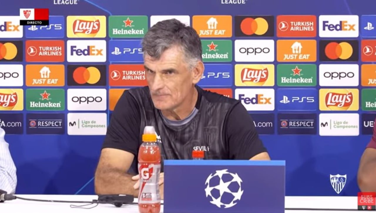 El enfado de Mendilibar al ser preguntado por Gattoni y Soumaré: "Los de antes ya no sirven, queréis ver caras nuevas"