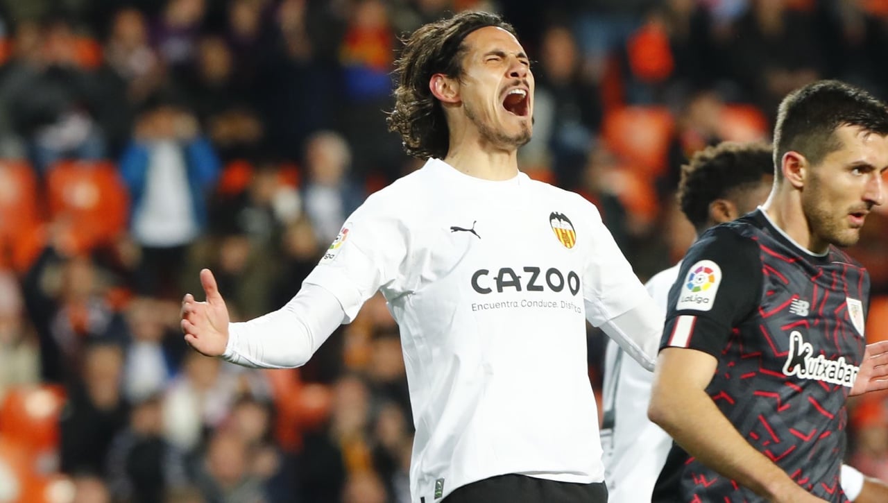 El mensaje de Edinson Cavani al valencianismo
