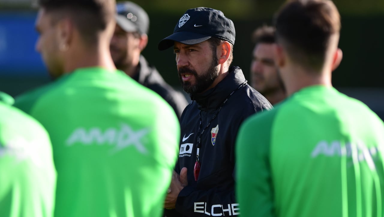 Pablo Machín deja el primer recado a la directiva del Elche