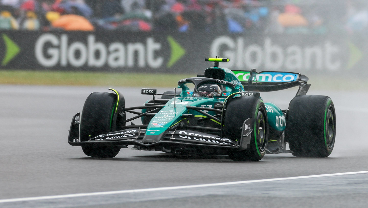 Fernando Alonso, perjudicado en la clasificación del GP de Gran Bretaña