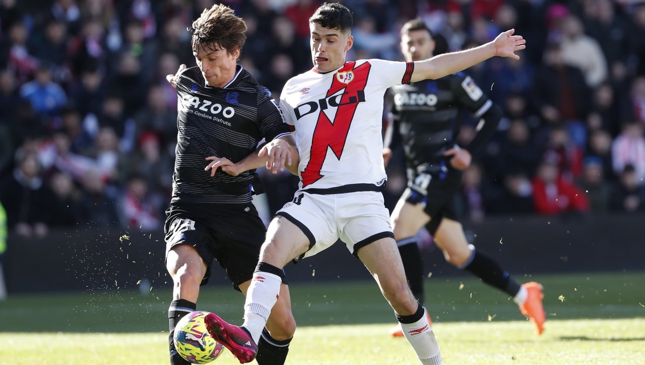 La Real Sociedad sigue como un 'Rayo' y pelea por LaLiga