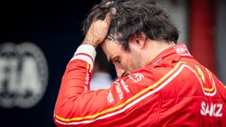 Horas críticas de Carlos Sainz en Ferrari