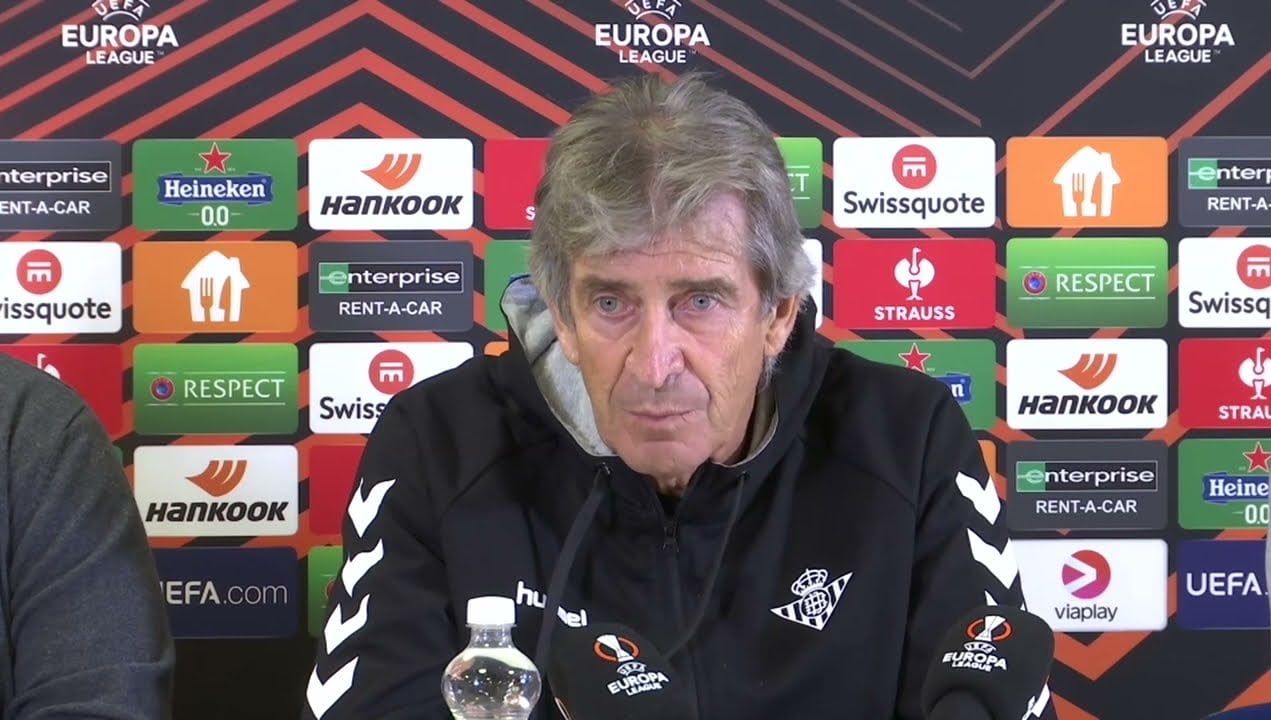 Pellegrini revela un titular fijo y repasa bajas y dudas en el Betis para los duelos ante Helsinki y Sevilla