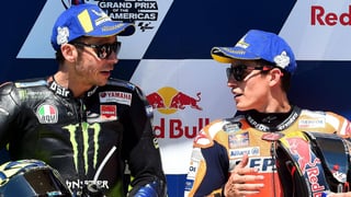 Rossi desata la guerra entre Marc Márquez y Bagnaia