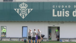 Natan no comienza el penúltimo entrenamiento antes de las semifinales frente a la Fiorentina