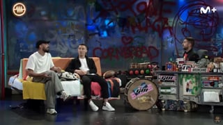 Borja Iglesias responde a las preguntas de 'La Resistencia' y Broncano le atiza: "Ahí si estás viendo puerta..."