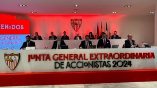 Junta de accionistas del Sevilla FC en directo | Del Nido Carrasco, Castro, Del Nido Benavente y los principales puntos de la junta general del club de Nervión