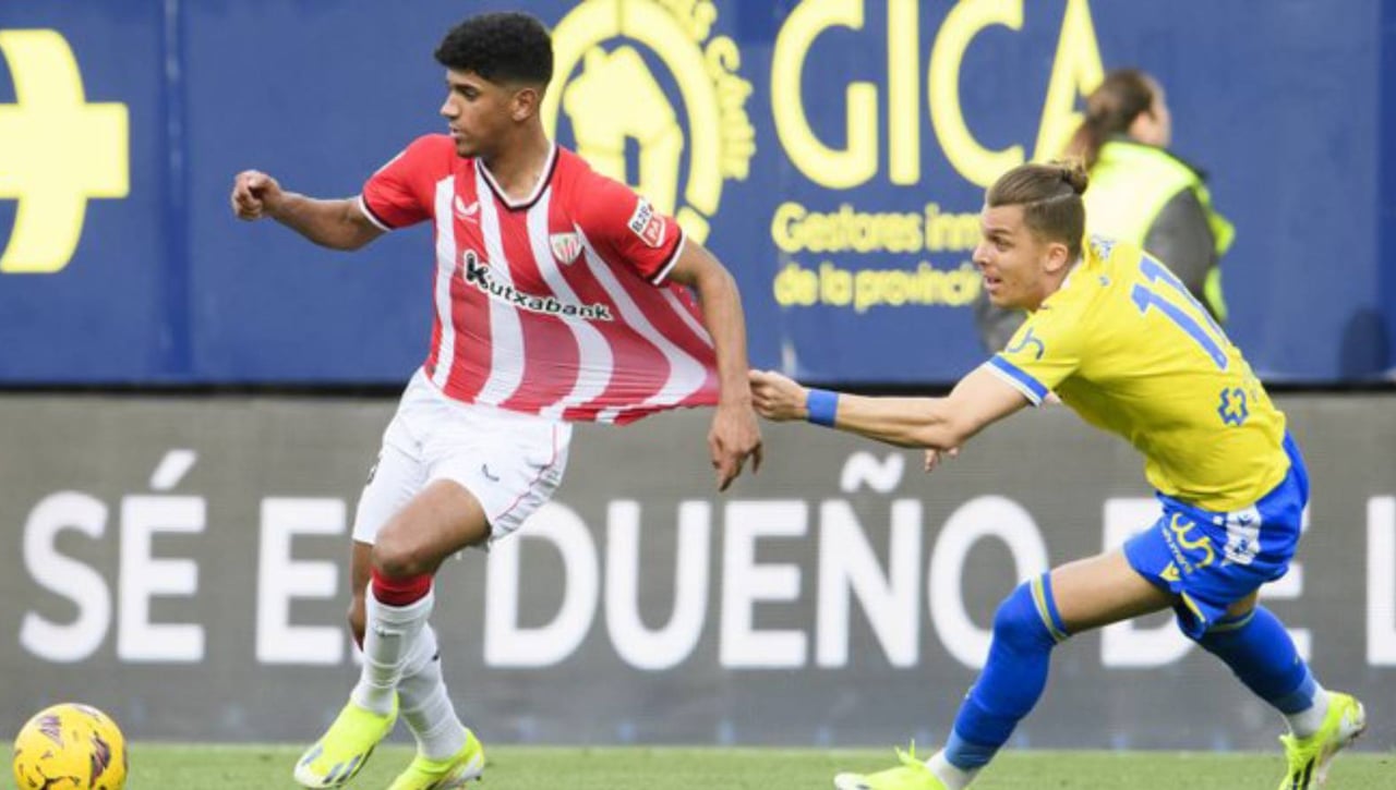 Saltan las alarmas en el Athletic con Adu Ares frente al Cádiz